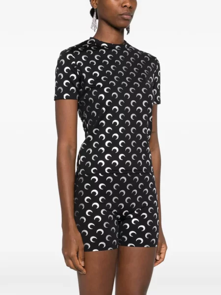 Top Marine Serre cu imagine negru