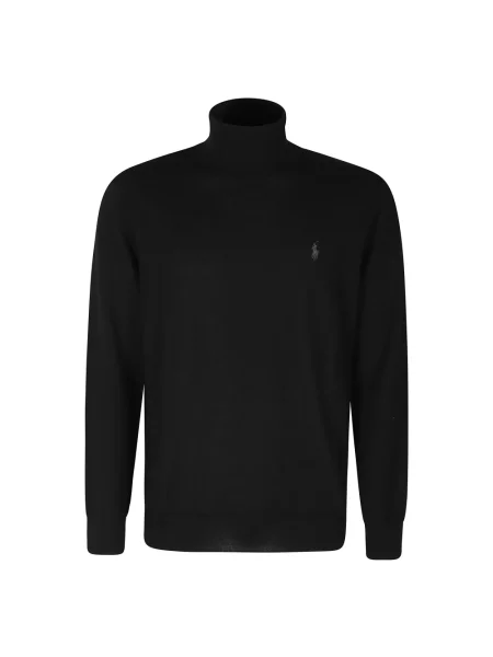 Sweter Polo Ralph Lauren wełniany czarny