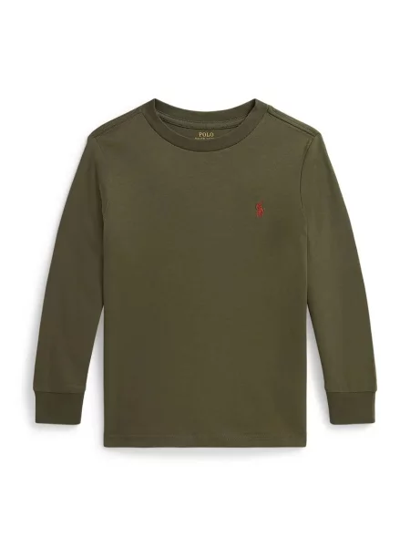 Polo Ralph Lauren tričko s dlhým rukávom detské zelená