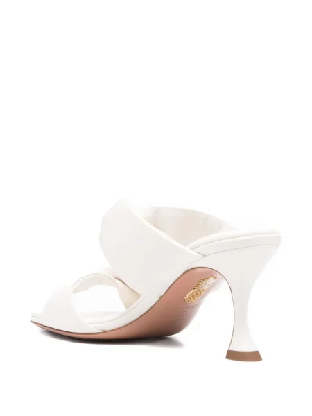 Sandale Aquazzura din piele alb