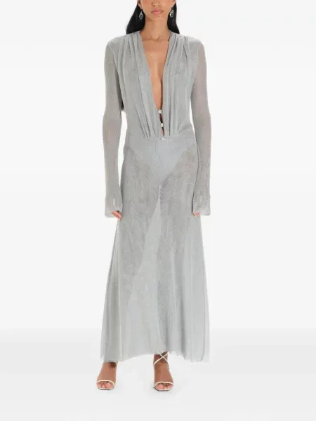 Rochie maxi Manuri gri