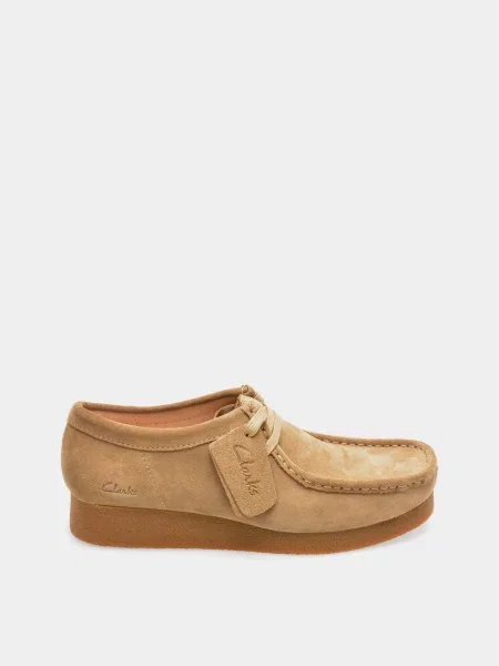 Clarks Черевики Текстиль бежевий