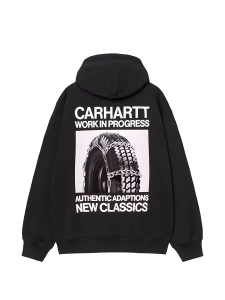 Hanorac cu glugă Carhartt Wip negru
