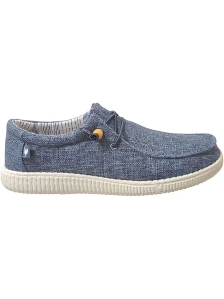 Pantofi Pitas de in albastru