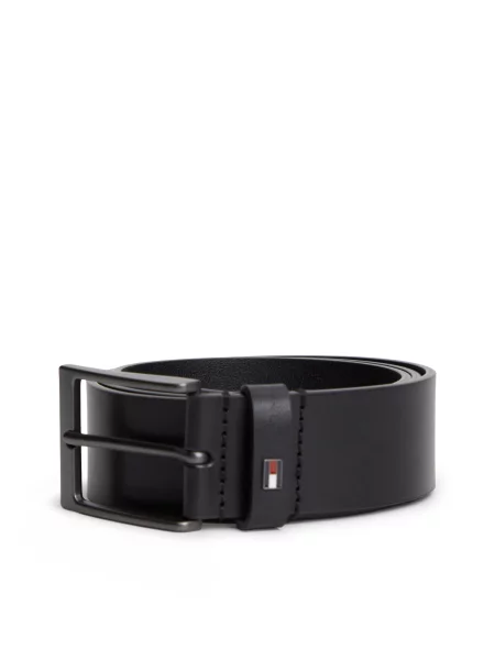 TOMMY HILFIGER Curea Layton negru