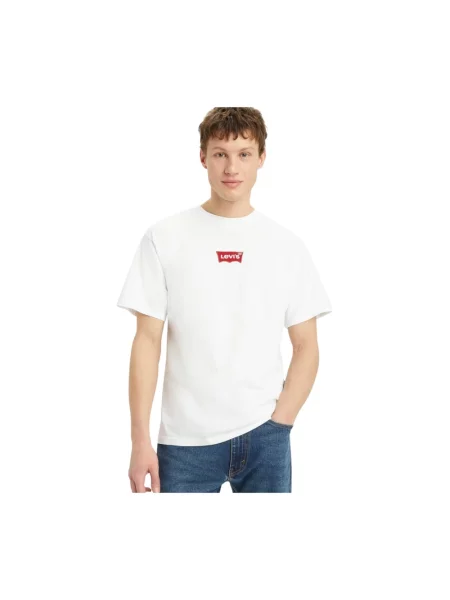 T-shirt o kroju regular fit z czystej bawełny Levi's biała