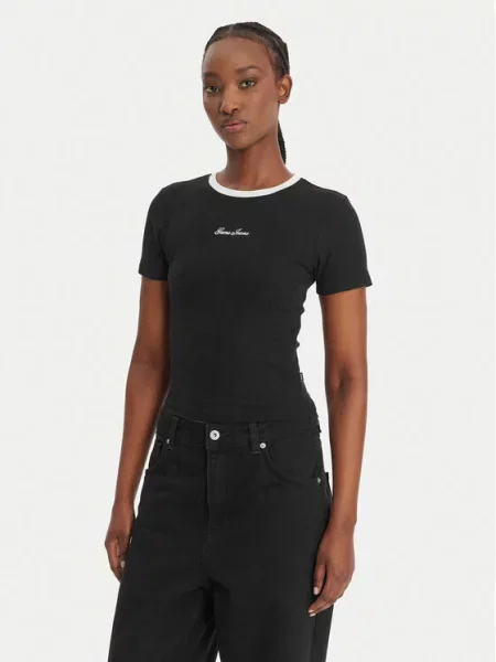 Тениска Guess Jeans черно