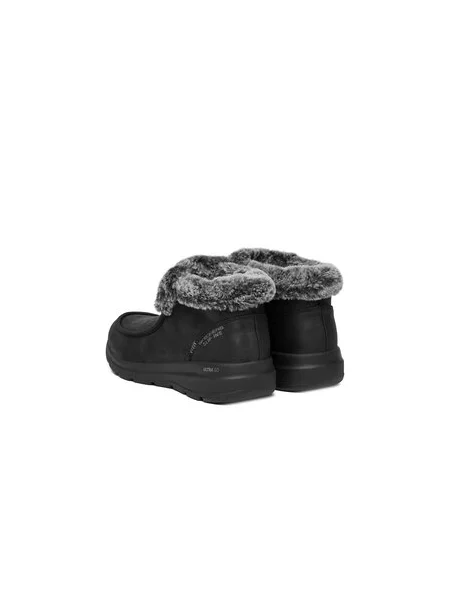 Polokozačky Skechers Glacial Ultra černá