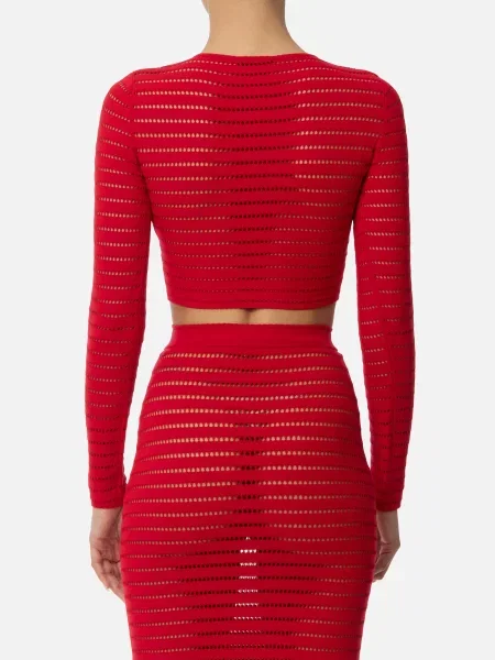Топ Elisabetta Franchi красный