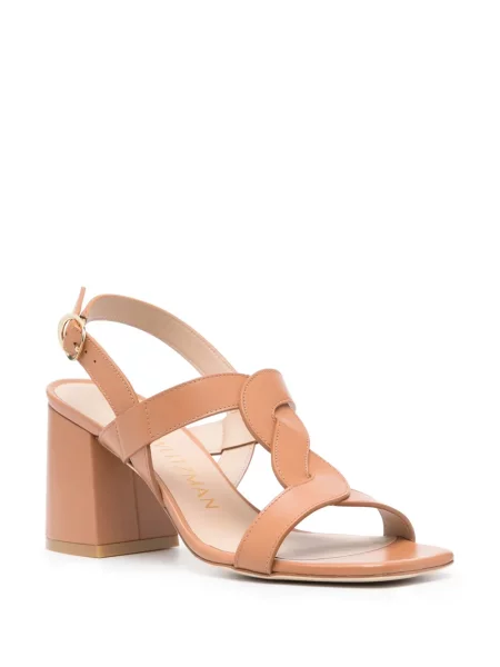 Sandale Stuart Weitzman din piele maro
