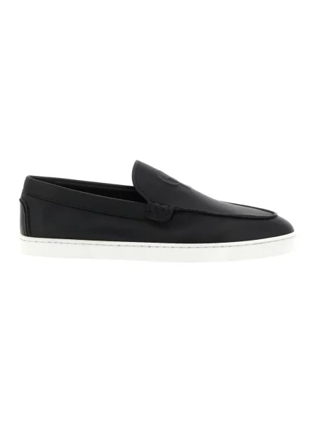 Półbuty Christian Louboutin skórzane czarne