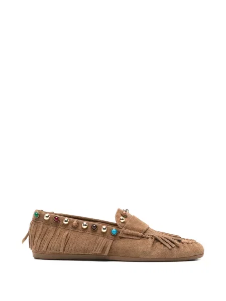 Pantofi loafer Bibi Lou cu franjuri