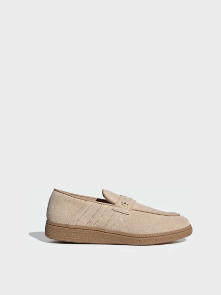 Шкіряні Лофери adidas Spezial бежевий