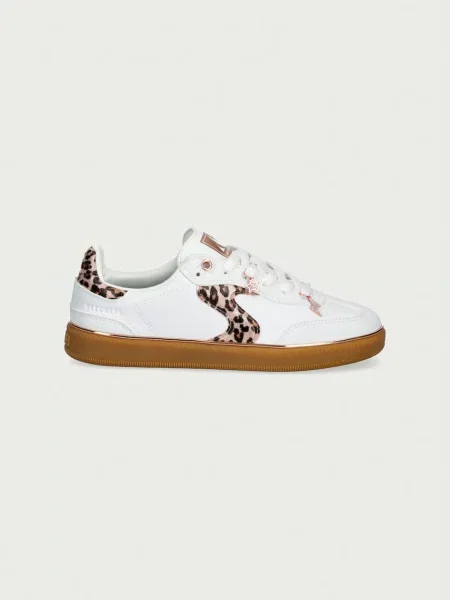 Skechers HOTSHOT LEOPARD FAME sneakers pentru copii alb