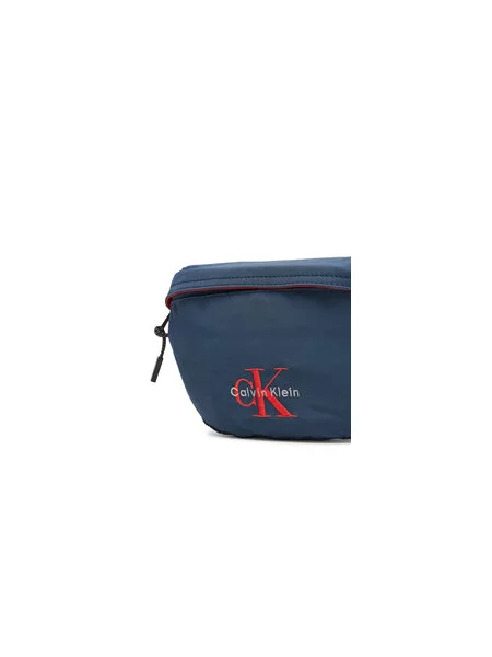 Calvin Klein Torbica za okrog pasu﻿ Bold Waistbag Mornarsko modra