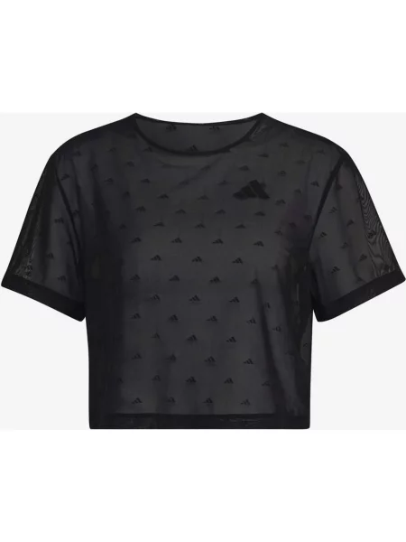Koszulka adidas Strength Essentials Workout Boxy Mesh XL czarny