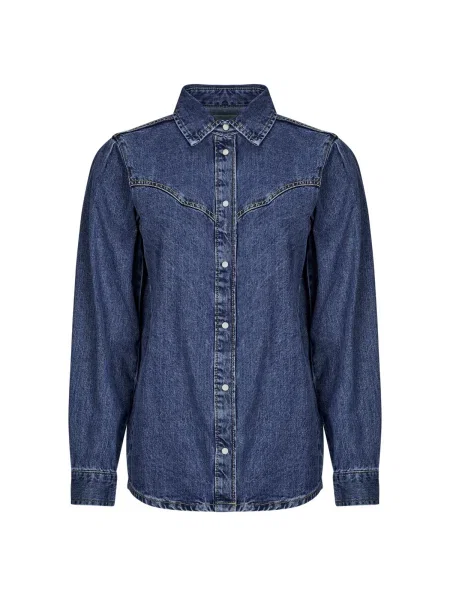 Denim ruha Pepe Jeans kék