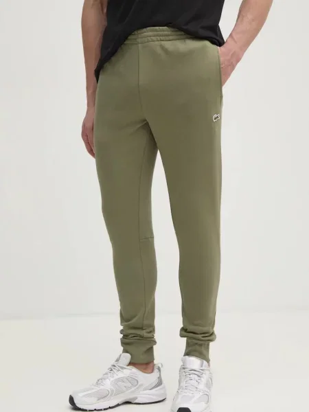 Lacoste spodnie dresowe zielone