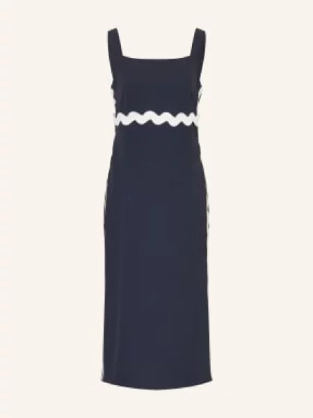 Joseph Ribkoff Sukienka Ołówkowa blau biała