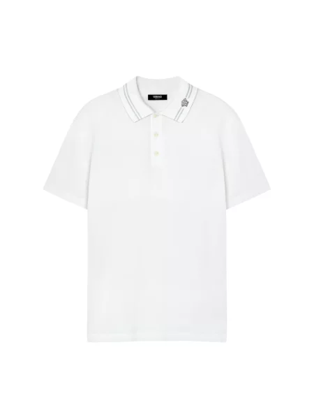 Koszulka polo Versace biała
