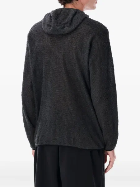 Fleece hoodie Satisfy γκρι