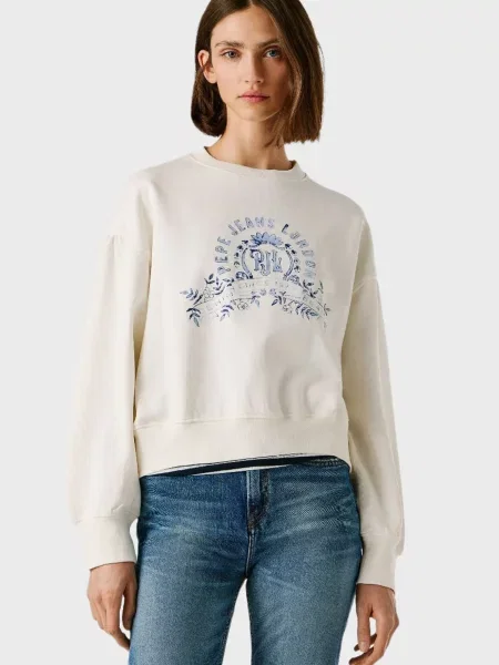 Світшот Pepe Jeans білий