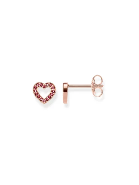 Kolczyki Thomas Sabo w serca różowe
