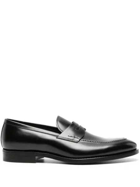 Pantofi loafer Henderson Baracco din piele negru