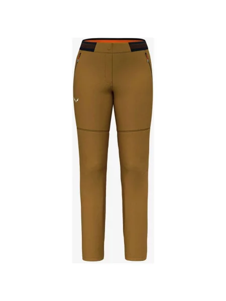 Spodnie Salewa Pedroc 2 Durastretch jasnobrązowe 32 czarne