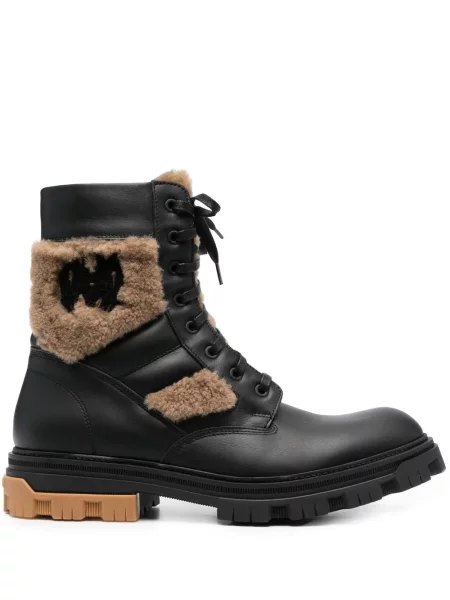 Botine Amiri cu șireturi din dantelă
