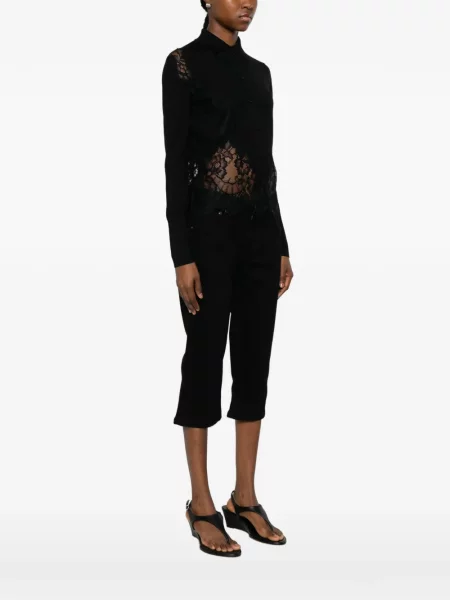 Cardigan Ermanno Scervino din dantelă negru