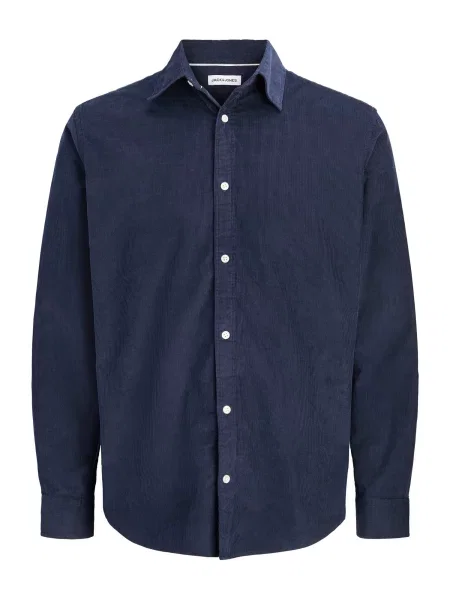 JACK & JONES Cămașă JJEField închis albastru