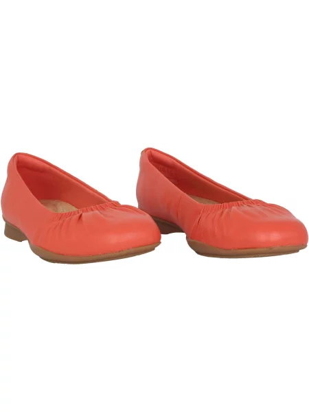 Pantofi Clarks portocaliu