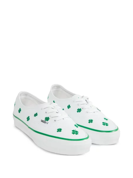 Sneakerși Vans Authentic cu broderie alb