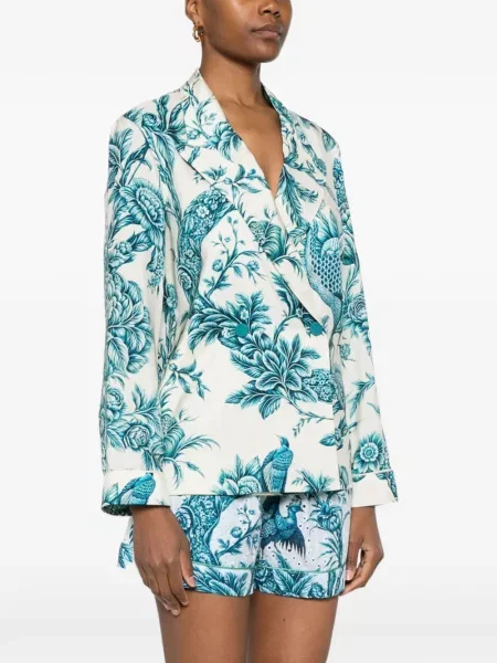 Jedwabna koszula F.r.s For Restless Sleepers biała