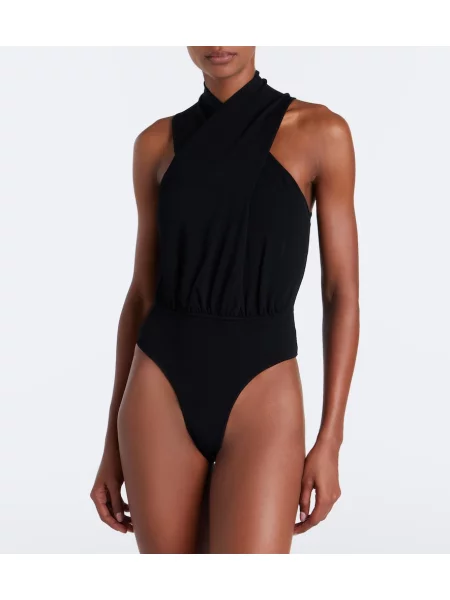 Body Simkhai din jerseu negru