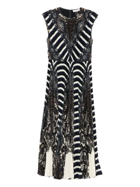 Rochie Ulla Johnson plisată de costum negru