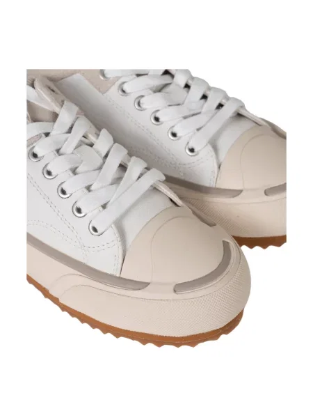 Sneakersy Diesel skórzane białe