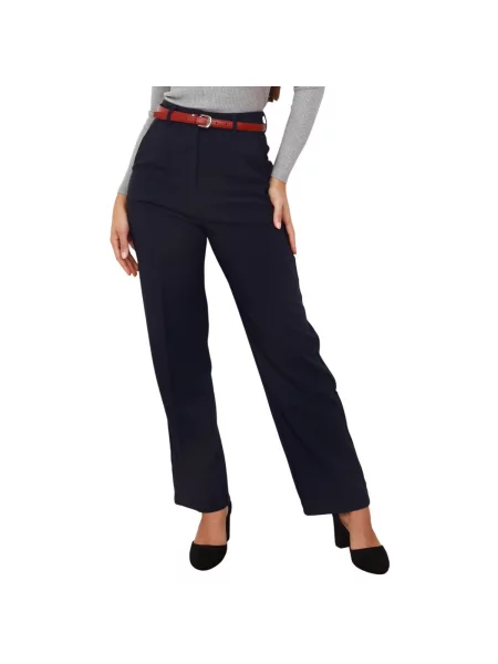 Hlače La Modeuse plava