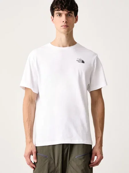 The North Face T-shirt Natural Relaxed biała