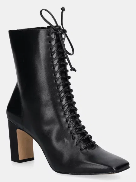 Answear.LAB cizme de piele cu drept negru