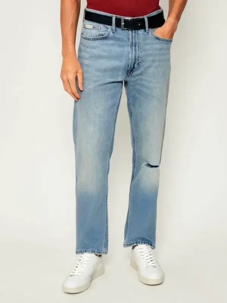 Calvin Klein Jeans Blugi | Straight fit albastru