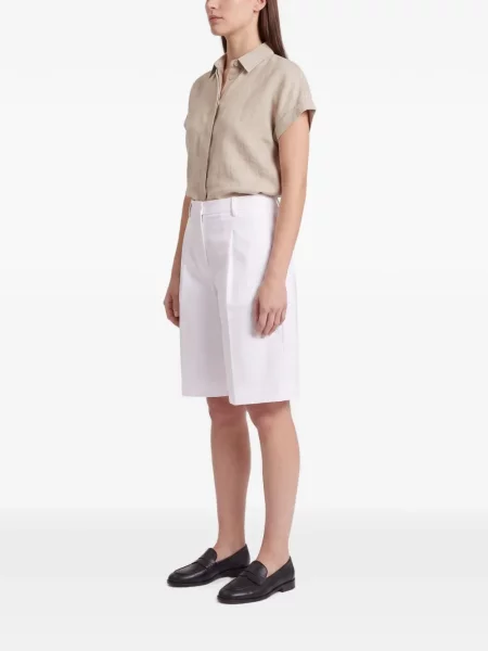 Pantaloni scurți Brunello Cucinelli alb