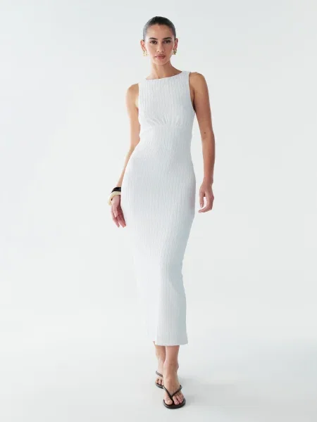 BWLDR Rochie alb