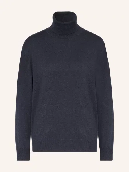 Brunello Cucinelli Golf Z Kaszmiru blau
