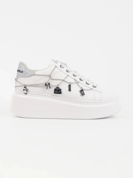 Шкіряні кросівки Karl Lagerfeld ANAKAPRI білий