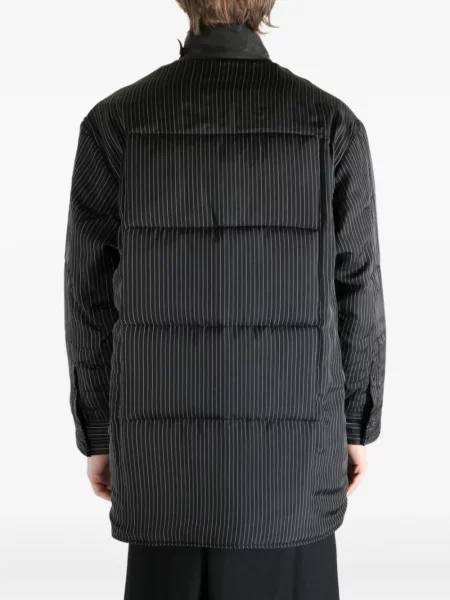 Palton Yohji Yamamoto cu dungi negru