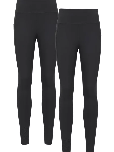 Spodnie z wysokim stanem Mountain Warehouse z wysoką talią