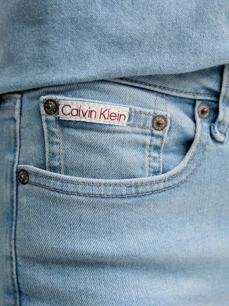Calvin Klein Jeans jeansy niebieski