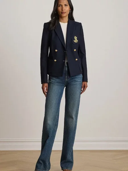 Двубортный пиджак Lauren Ralph Lauren